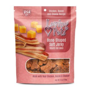 MARGA ACEV Soft Jerky Dog Treats (3 Flavors, 2 Shapes)