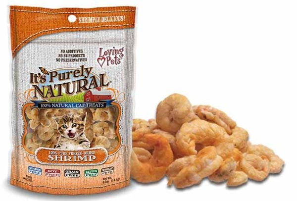 It's Purely Natural Freeze Dried Shrimp Treats