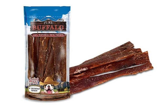Pure Buffalo 4-6" Backstrap Tendon (20 Pack)