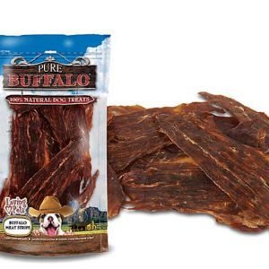 Pure Buffalo Jerky Meat Strips