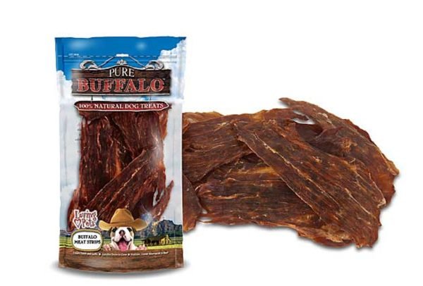 Pure Buffalo Jerky Meat Strips