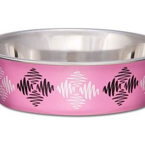 Bella Bowl - Pink Argyle