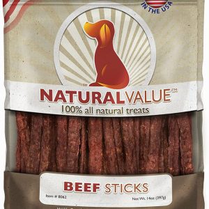 Natural Value® Soft Chew Dog Treats (3 Flavors, 3 Shapes)