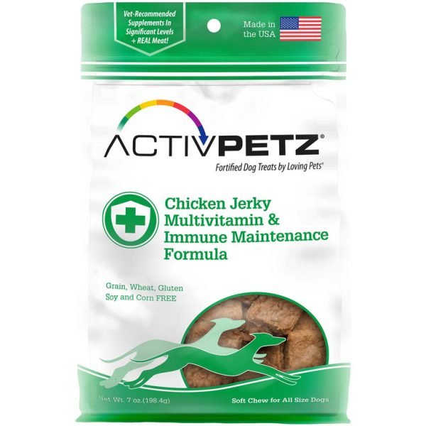 Activpetz - Chicken Jerky Dog Treat (Multivitamin and Immune Support Formula)