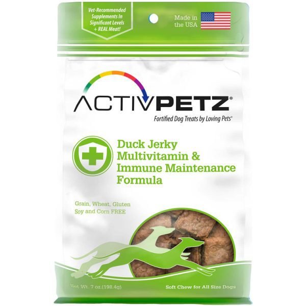Activpetz - Duck Jerky Dog Treat (Multivitamin and Immune Support Formula)