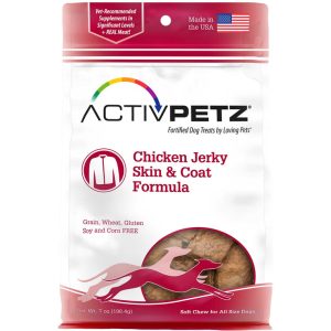 MARGA ACEV|Activpetz – Chicken Jerky Dog Treats (Skin and Coat Formula)