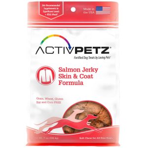 MARGA ACEV|Activpetz – Salmon Jerky Dog Treats (Skin and Coat Formula)