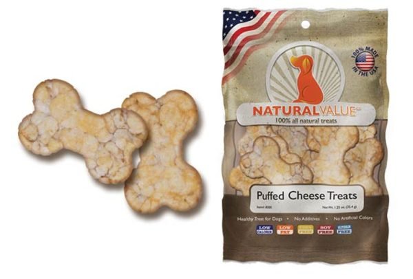 Natural Value® Puffed Cheese Treats for Dogs